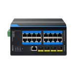 이지넷유비쿼터스 넥스트유 산업용 16포트 10G 4SFP L3 POE 스위치 허브