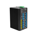 이지넷유비쿼터스 넥스트유 산업용 16포트 10G 4SFP L3 POE 스위치 허브