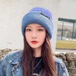 패피 방울 털모자 비니 겨울 이중 나염 워머 양면 귀달이 페이스 캡 모자 원템4