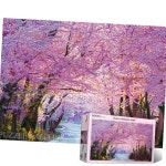 1000피스 봄의 벚꽃길 직소퍼즐 PL1387