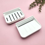 모던한 비누 받침 받침대 케이스 거치대 홀더 곽 통 면형