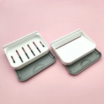 모던한 비누 받침 받침대 케이스 거치대 홀더 곽 통 면형