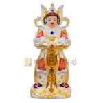 대일불교사 | 불상 3자5치동진보살-백색