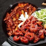 푸킹매콤 곱창볶음 막창구이세트