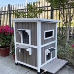 스탠드 우편함 주택 야외 몽땅 편지함 야외편지함 레트로 철제 하얀색 사서함 멜란지브라운