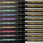 메탈릭마커펜 DIY 공예 카드 꾸미기 10색세트