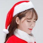 벨벳산타모자 대 A타입 크리스마스 산타 의상소품 파티