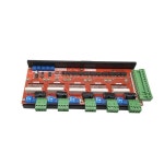 핫 NEMA 17 23 스텝퍼 모터용 5 축 2 상 드라이버 4A 128 세분 LV8727 DD8727T5V1