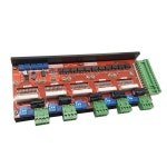 핫 NEMA 17 23 스텝퍼 모터용 5 축 2 상 드라이버 4A 128 세분 LV8727 DD8727T5V1