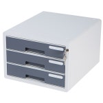 SYSMAX SYSMAX 시스맥스 시스템컬러서류함 3단-GRAY
