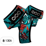 쉴드 쉴드 헬스 락킹 8자 스트랩 스카이민트 M 6개