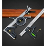 고정밀 목공 눈금자 자석각도자30CM 측정 1 플라스틱 T자형 마킹 조합각자