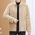 마켓에이 여성용 후리스 점퍼 플리스 집업 O24FW3-A1341