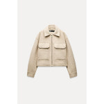 자라 자라 ZARA 부클레 숏 자켓