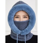 띠엔다 귀달이 모자 토이 바이커 캡 동북부 따뜻한 겨울 엄마룩 할머니 두꺼운 ADOR4