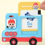 소리나는 유아영어카드 두돌아기 낱말 단어 장난감 단어익히기