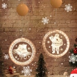 3D 원형 크리스마스 썬샤인 데코 LED 조명 대형 성탄절 교회 커피숍