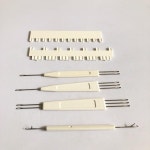 호환 호환 뜨게 기계용 피킹 도구 키트 6 간격 이동 LK150