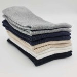 MENOXZBO 5B 남여공용 무압박양말 골지양말