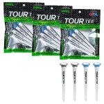 2893004 티꽂이 티샷 드라이버 골프티 우드 3개 세트 TOUR TEE PRO 투어티 프로 블루x그레이 4개입x3T