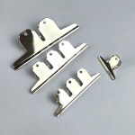 사무용 스텐 서류 집게 문서 철 불독 클립 마운틴 4p