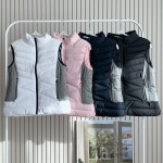 여성 데일리 샤런 여자 골프 패딩 조끼