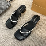 애니율 여성 여름 비즈 통굽 쪼리 G4167 37