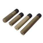 데드에어 샌드맨 블루캔 소염기 금속 메탈 소음기 사일 세트 레플리카 2세대 역나사 SANDMAN숏기장블랙