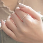 미니골드 미니골드 김천쥬얼리 하프T 미스링 반지 반지 호수는 추가정보란에 기재해주세요 5호 33호 옐로우골드 RCOM4081
