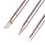 3pcs 510 인터페이스 납땜 인두 헤드 미니 휴대용 팁 15W 재 작업 액세서리 도구 부품