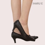 하루에 미세라 여성 시크 스텝 펌프스 6 0cm