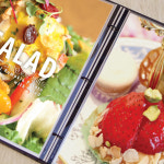 메뉴판 바인더 투명 속지 포트폴리오 PET 필름지 A4