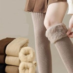 은창 복실 기모 롱 양말 삭스 롱양말 털양말