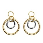 엠엠디 Round bold ring earrings