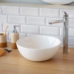 HLBATH 소형 미니 탑볼 세면대 원형 작은 세면기 HL010