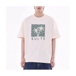 KULTE 매장정품 KULTE PALM VIBES T-SHIRT KSU2UTST137-PIV 473294