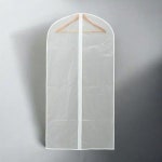 행거 옷장 옷걸이 게더릭 반투명 지퍼식 옷커버 5p