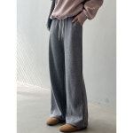 원픽 원픽 여자바지 슬랙스 기모 와이드 추동 팬츠 일자 원템4