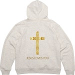 후드집업 뒷면 십자가 예수님의 사랑 그림 프린팅