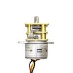 5V 15BY 미니 기어 스테퍼 모터 2 상 4 선 풀 메탈 박스 스테핑 18도 DIY 로봇 모니터