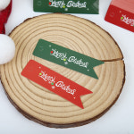 긴사각 메리 크리스마스 100개