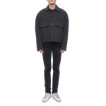 아미 아미 21FW 남여공용 블루종 울 자켓 061 21F H21HOW046 252