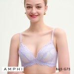 일본 와코루 암피 AMPHI 큔모리 노와이어 브라 3 4컵 BLH394