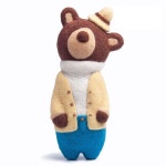 성인용 핸드메이드 인형 귀여운 DIY 양모 펠트 재료세트 캐릭터