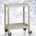 손잡이형 병원용 드레싱카트 적재량 100kg 응급실 약품카트