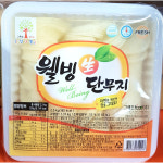 웰빙 웰빙 생단무지 백색 얇은것 2.5kg