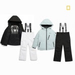 내셔널지오그래픽키즈 매장정품 스노우 윈터 세트 스키복 보드복 다운점퍼 K244UDW060-SET 376336