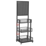 우산 철제 가판대 매대 디스플레이 판매대 3단