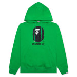 Bape 잉크 카모 풀오버 후드티 GRN 001PPK301304M