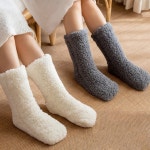 엠에스 23017 양털 부츠 수면 양말 극세사양말 수면양말 겨울양말 수족냉증 선물양말